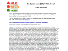 Tablet Screenshot of dlfl.com